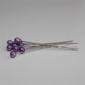 Perlenål violet 6x65 36 gram